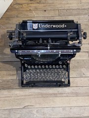 Antique 1922 Underwood Standard Typewriter No. 3 ~ 12 Inch Works