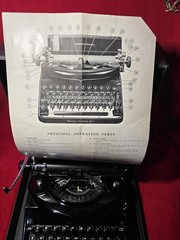 Beautiful! Serviced – 1935 Remington Noiseless Model 7 Portable Typewriter Elite