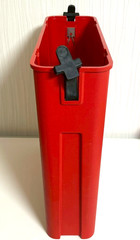 Olivetti Valentine Manual Typewriter with Case Vintage Red AS IS