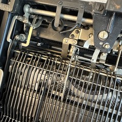 Vtg Remington Noiseless Typewriter Model 7 Portable Restoration Project & Case