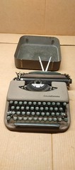 1950s Smith-Corona Skyriter Vintage UltraPortable Typewriter Tested Fully Works!
