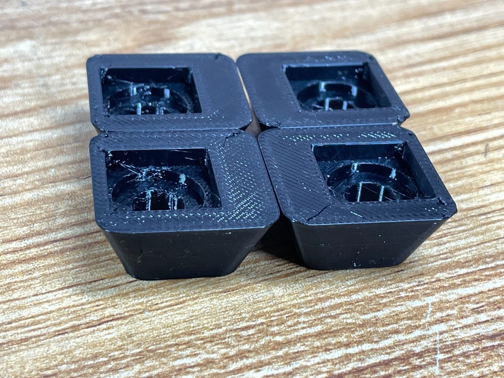Replacement Foot Mounts (4) for 1948-50 Squared Body Royal Portable Typewriters