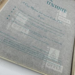 Vintage 1962 OFREX Unique Copy Medium (Carbon Paper Successor) – Over 50 Sheets