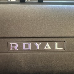 Vintage Royal HH Series Touch Control Green Keys Typewriter (parts only)