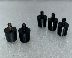 Underwood Model 3, 4, or 5 Typewriter Pillar-Type Feet X 4