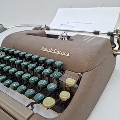 1951 Smith-Corona Silent 5S Manual Typewriter Working New Ribbon USA