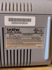 Brother SX-4000 Needs Daisy Wheel Relplacement Electronic Typewriter Digital