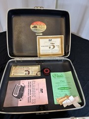Vintage Smith-Corona SCM Classic 12 Manual Portable Typewriter with Case