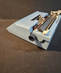 OLIVETTI Studio 46 Typewriter- Made In Spain Hard Plastic Case