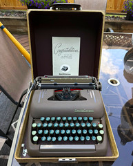 1955 Smith-Corona Silent 5S portable typewriter
