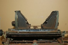 Rare Antique Oliver No. 3 Standard Visible Batwing Typewriter Serial No. 117601
