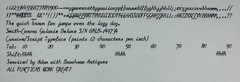 Serviced Cursive/Script 1969-72 Smith-Corona Galaxie Deluxe Vintage Typewriter