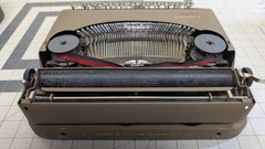 Vintage Smith & Corona Zephyr Portable Typewriter 1930’s Cover And Instructions