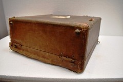 Smith Corona Silent-Super Portable Typewriter 1954 Vintage Mid Century w/ Case