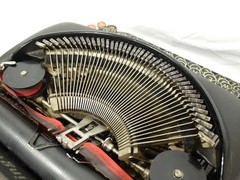 Remington model 5 Streamline Art Deco Touch Regulator Typewriter Tested Works!