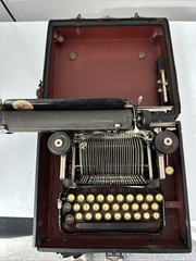 Vintage 1915 Corona No 3 Folding Portable Typewriter w/Original Casel #72274