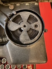 early 1920’s Royal 10 Typewriter | Double Beveled Glass Side Windows | Working