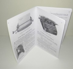 Oliver 7 Typewriter instruction User Manual and Brochure