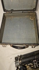 Antique 1938 Remington Batam Vintage Typewriter W/Case C146218
