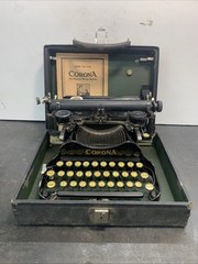 1917 Corona Personal Writing Machine Typewriter No. 3