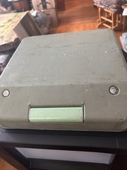 Hermes Rocket Typewriter Pica Font, Seafoam Green, Made In Switzerland