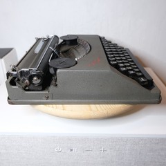 Antique 1939 Hermes Baby Empire Portable Field Typewriter Museum Grade Working