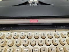 Vintage Sears Power 12 Electric Portable Typewriter with Case, Working