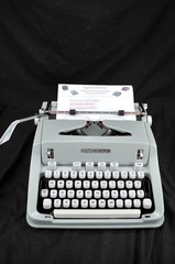Mint Professionally Restored 1968 Hermes 3000 Script Cursive Typewriter W/ WARR