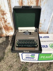 Vintage Smith Corona Clipper 5C Series manual Typewriter 1940’s -1950’s 1 owner
