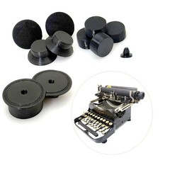 Ribbon & Rubber Kit for Corona No 3 Typewriter Feet Case Bumpers Spacebar Part