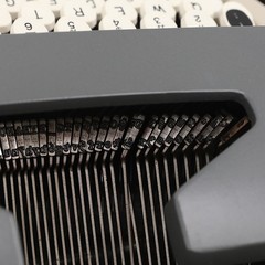 Smith-Corona Galaxie Deluxe Portable Manual Typewriter with Case Vintage SCM