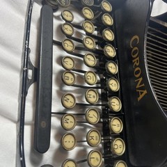 Patented 1917 Corona No. 3 Small FOLDING Portable Typewriter Original Condition