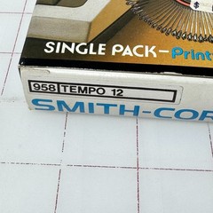 Vtg Smith Corona Printwheel Electronic Typewriter Electric 958 Tempo 12