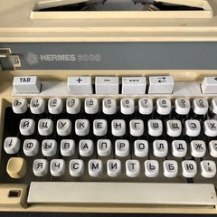 HERMES 3000 Typewriter Retro Showa Era English Model Made in Hungary As-Is Parts