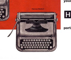 Hermes Media 3 Typewriter User Instruction Owner’s Manual 1962-66 Curvy Models