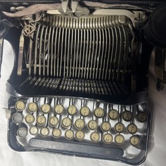 Patented 1917 Corona No. 3 Small FOLDING Portable Typewriter Original Condition