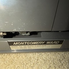 Montgomery Ward Signature 440T Manual Portable Typewriter with Case