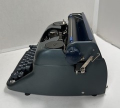 Kamkap Toy Typewriter Metal *Rare* 1950’s With Carrying Case.