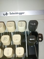Willy Scheidegger Typomatic TMS International 2000 Adler Typewriter W. Germany