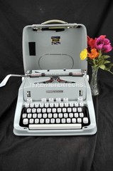 Mint Professionally Restored 1968 Hermes 3000 Script Cursive Typewriter W/ WARR