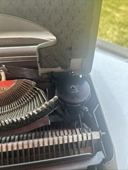 1950s Smith-Corona Skyriter Vintage UltraPortable Typewriter Tested Fully Works!