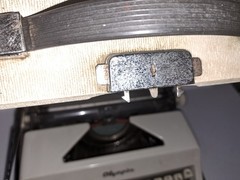Olympia De Luxe SM7 Typewriter w/ Case Cream Teal Keys 1960s West Germany Pica