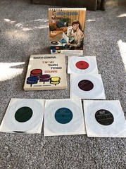 1961 Smith-Corona 10-Day Touch Typing Course 5 Vinyl Records & Stand-up Booklet