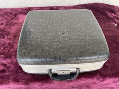Smith Corona Galaxie Portable Manual Typewriter Machine Vintage Case