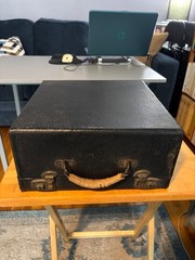 WORKING Vintage Remington Noiseless Portable Typewriter W Original Carrying Case