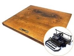 Wood Base for Blickensderfer No.7 8 9 Typewriter Antique Part Vtg