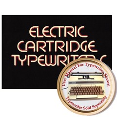 Montgomery Ward Cartridge Mark XI Typewriter User Instruction Manual Booklet