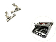 Paper Fingers for Corona Flattop Typewriter Vtg Standard Sterling Silent Antique