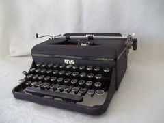 1930’S Royal “UB” model Portable Typewriter Works Great No Case