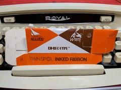 1960’s Royal Safari Red Orange Manual Typewriter Portable With Case • Tested